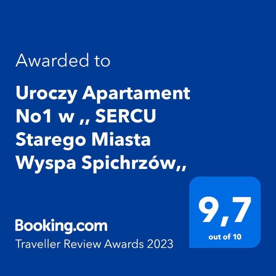 Uroczy Apartament No1 W ,, Sercu Starego Miasta Wyspa Spichrzow,, Gdansk Ngoại thất bức ảnh